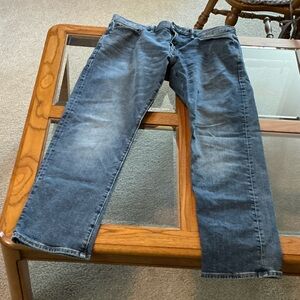 GAP Faded Blue Straight-Leg Jeans